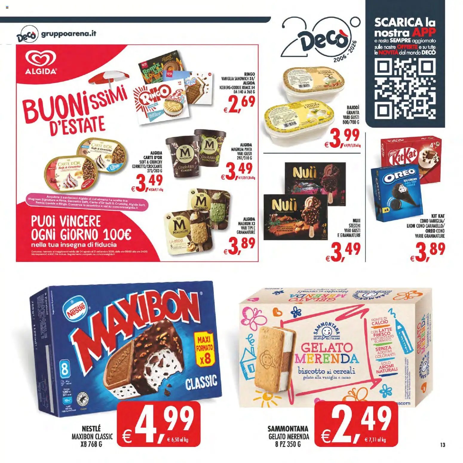 Decò volantino Maxistore, Supermercati, Local Sicilia