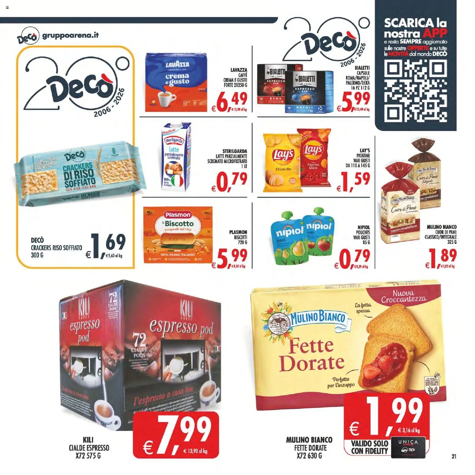Decò volantino Maxistore, Supermercati, Local Sicilia