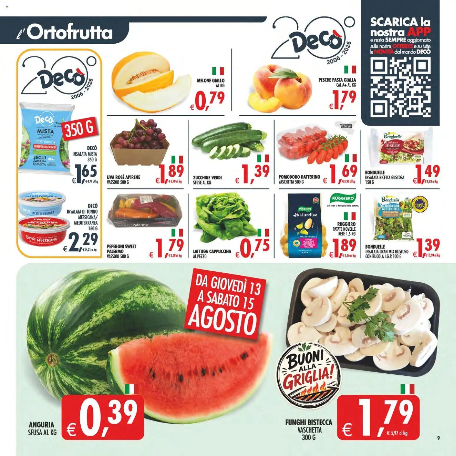 Decò volantino Maxistore, Supermercati, Local Sicilia