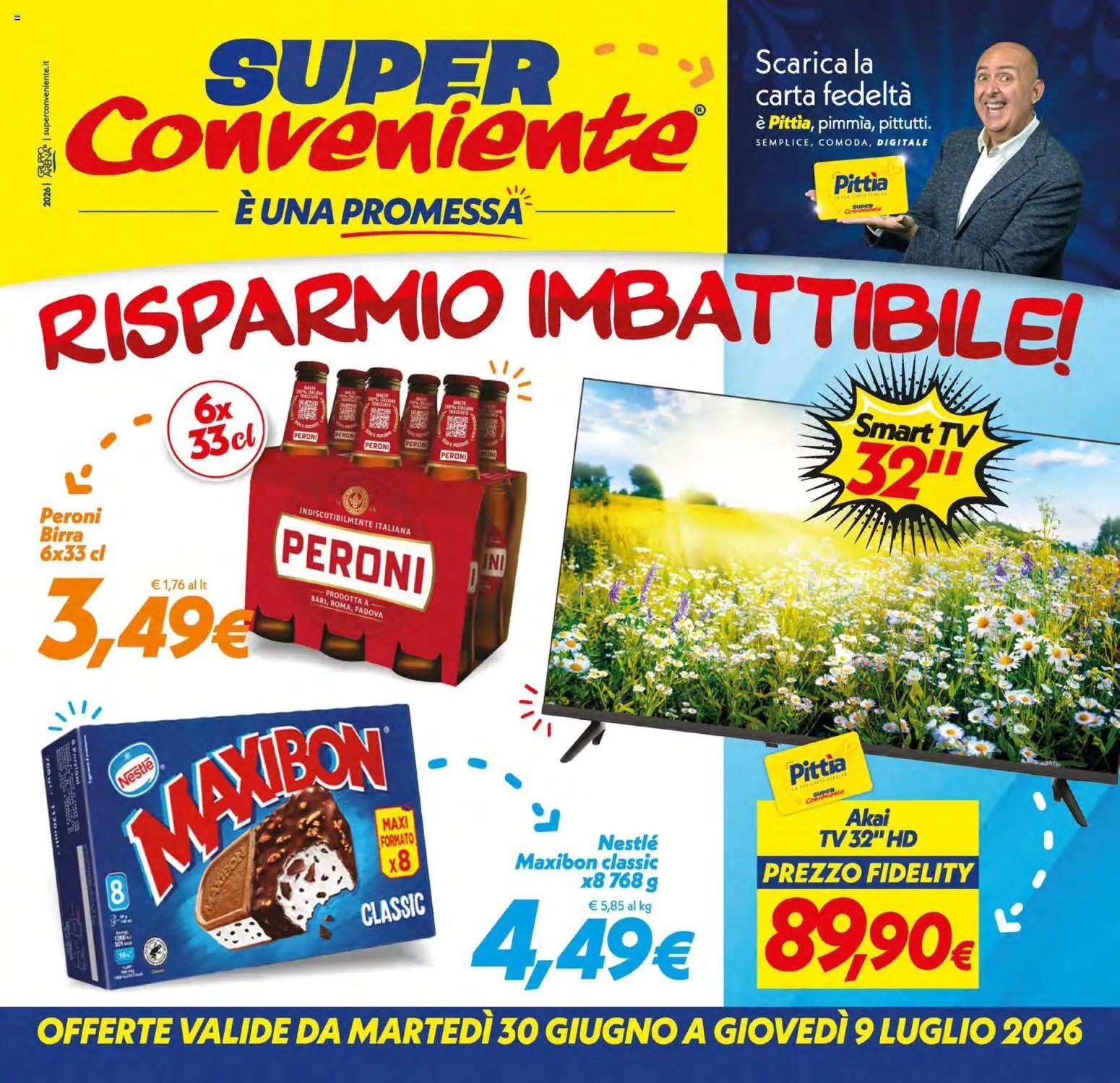 SuperConveniente volantino Messina, Siracusa, Palermo