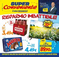 SuperConveniente volantino Messina, Siracusa, Palermo