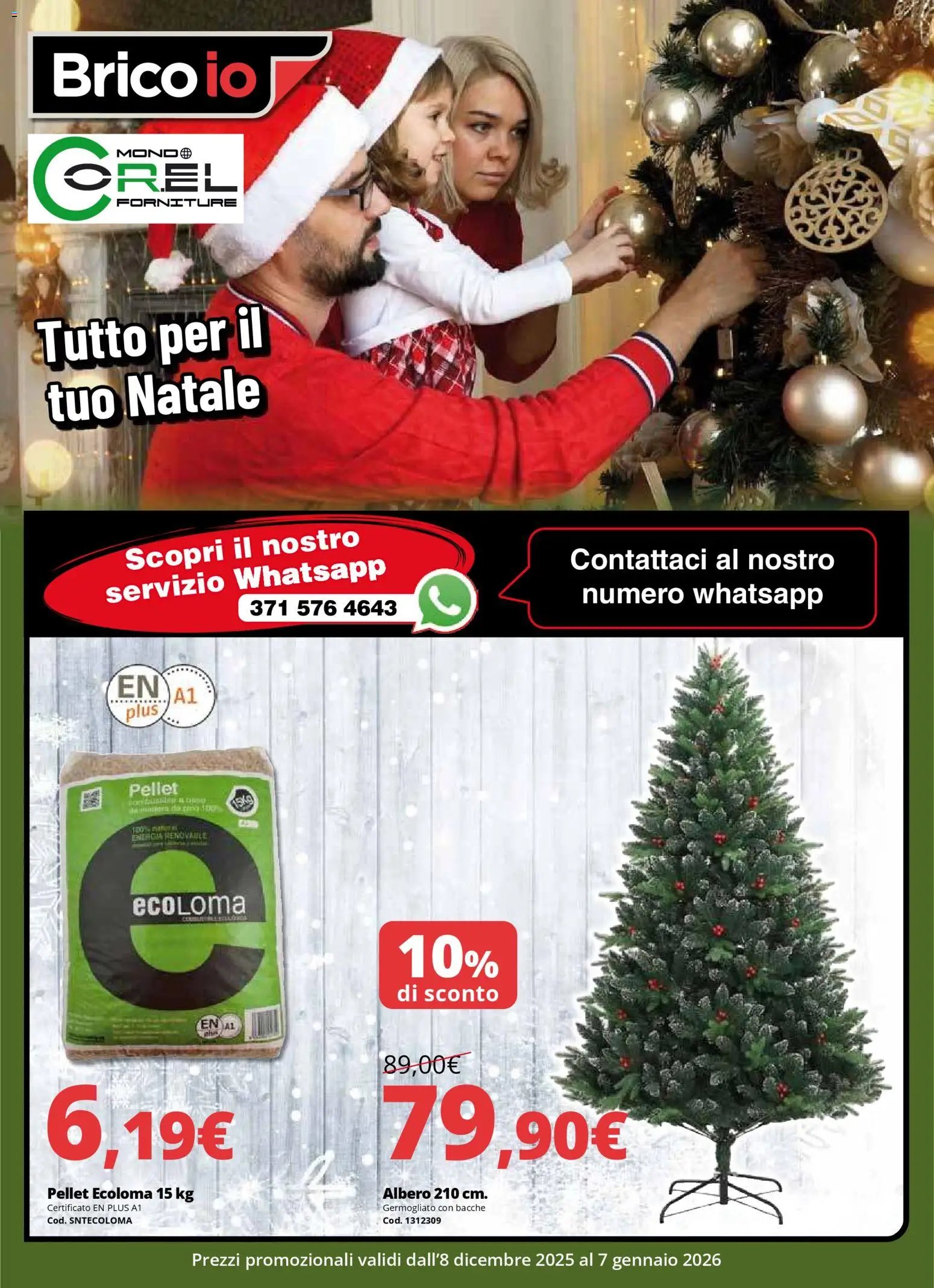 Brico io Natale Villacidro catalogo (2025-12-08 - 2026-01-07)