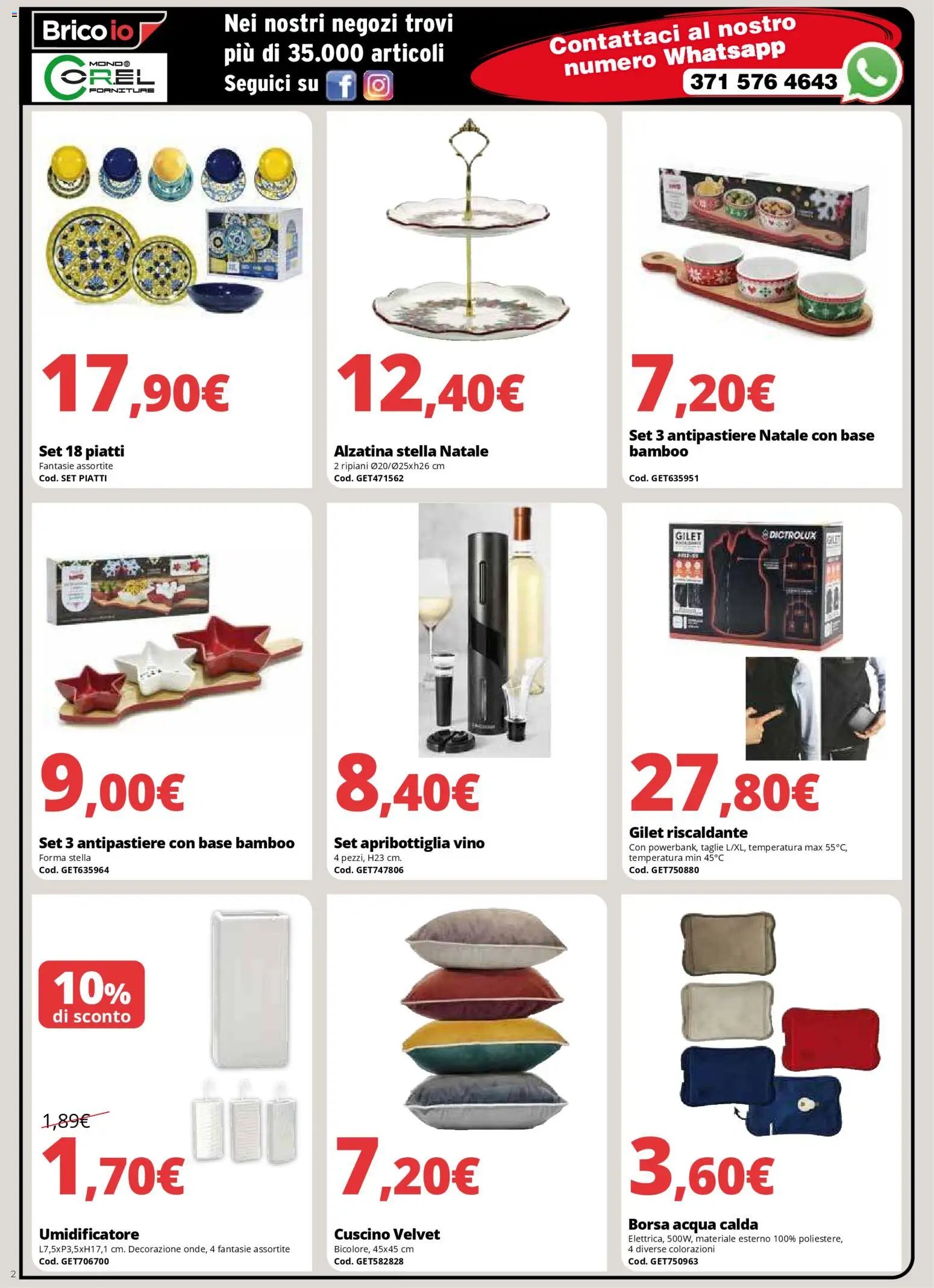 Brico io Natale Villacidro catalogo (2025-12-08 - 2026-01-07)