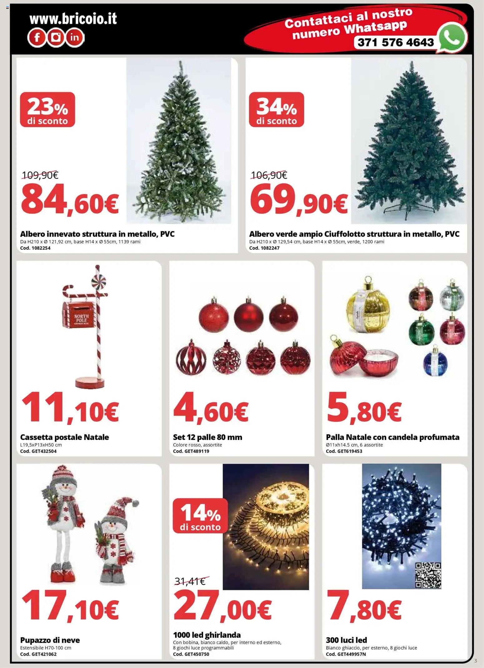 Brico io Natale Villacidro catalogo (2025-12-08 - 2026-01-07)