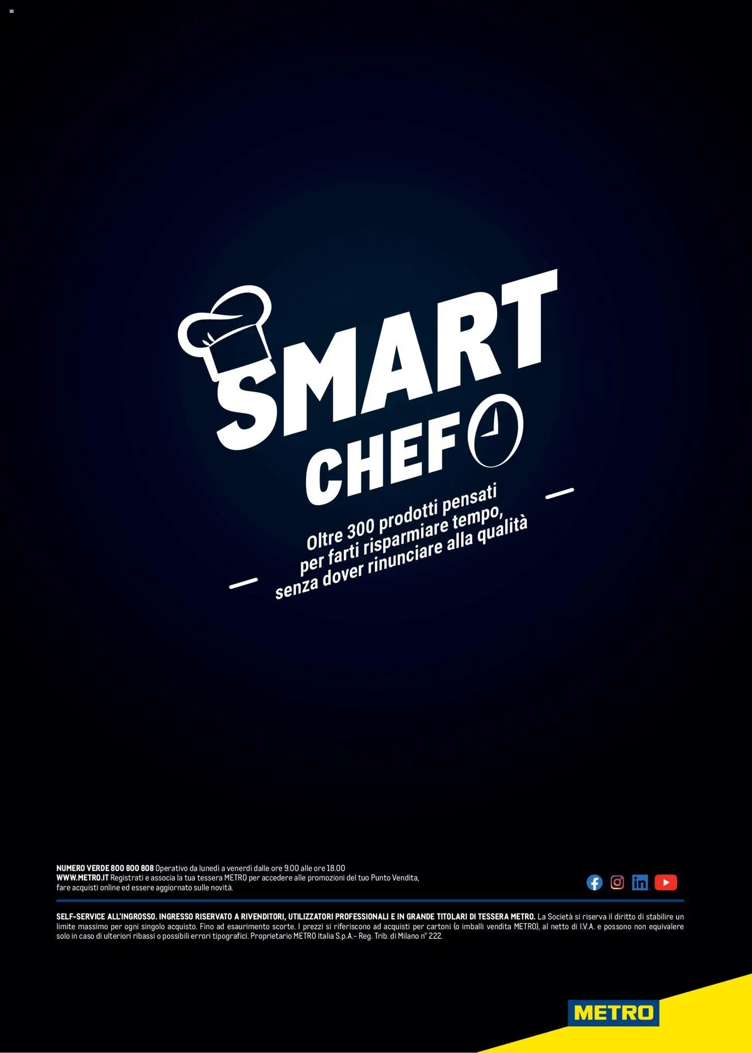 Metro volantino Smart Chef (2026-05-14 - 2027-05-31)