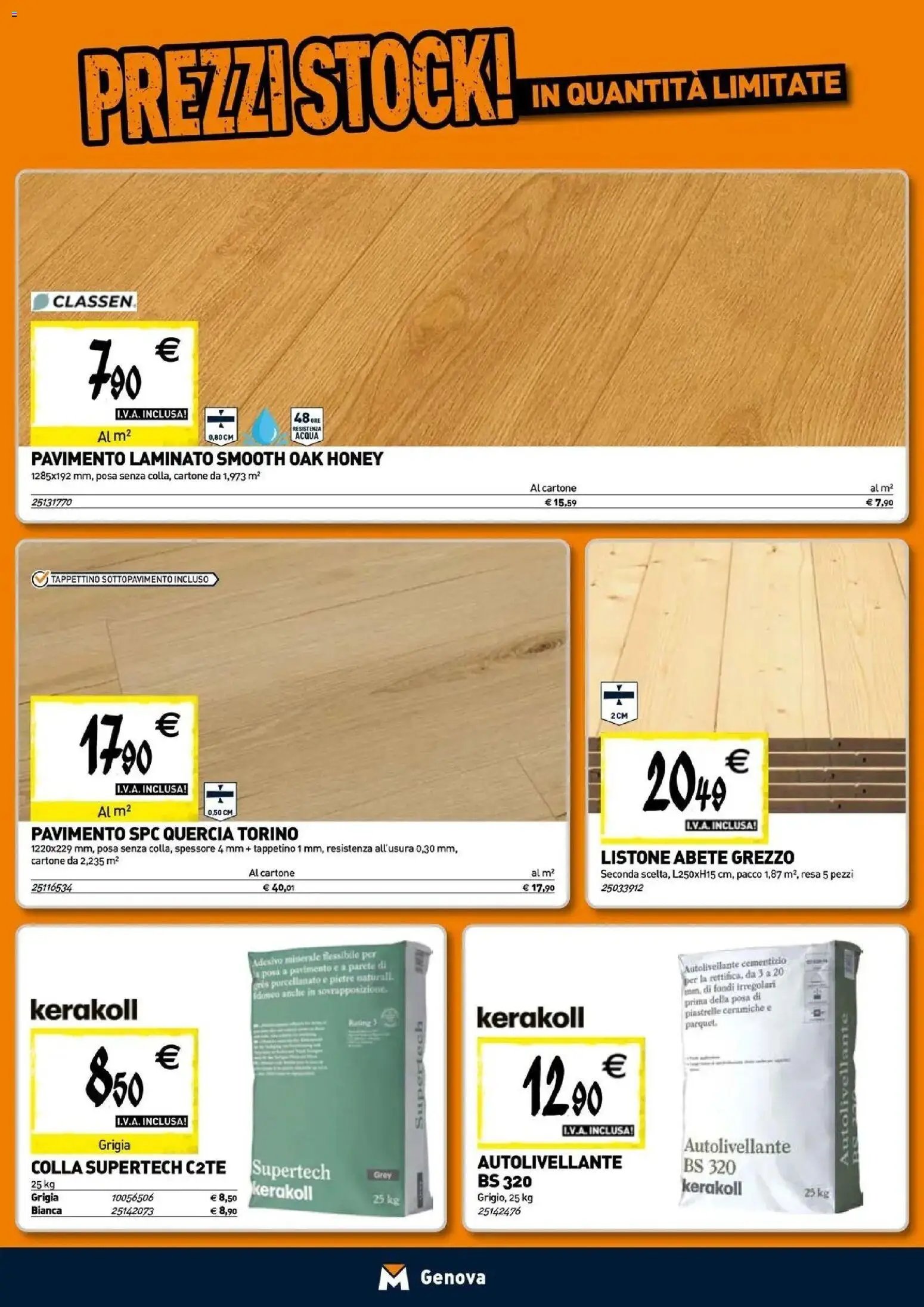 TECNOMAT - Straordinari prezzi stock!