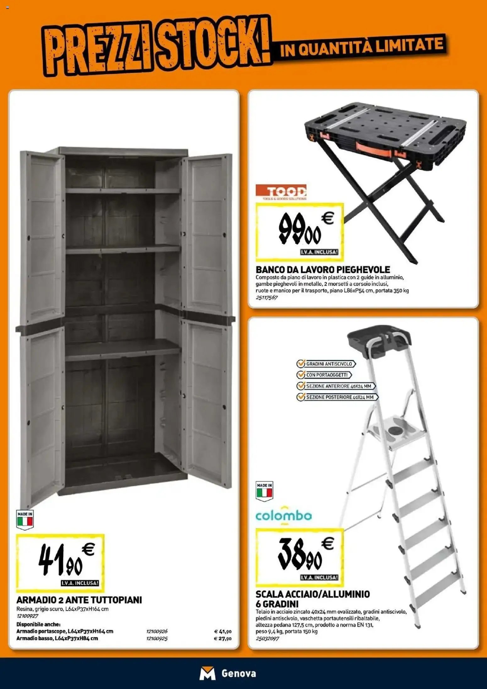 TECNOMAT - Straordinari prezzi stock!
