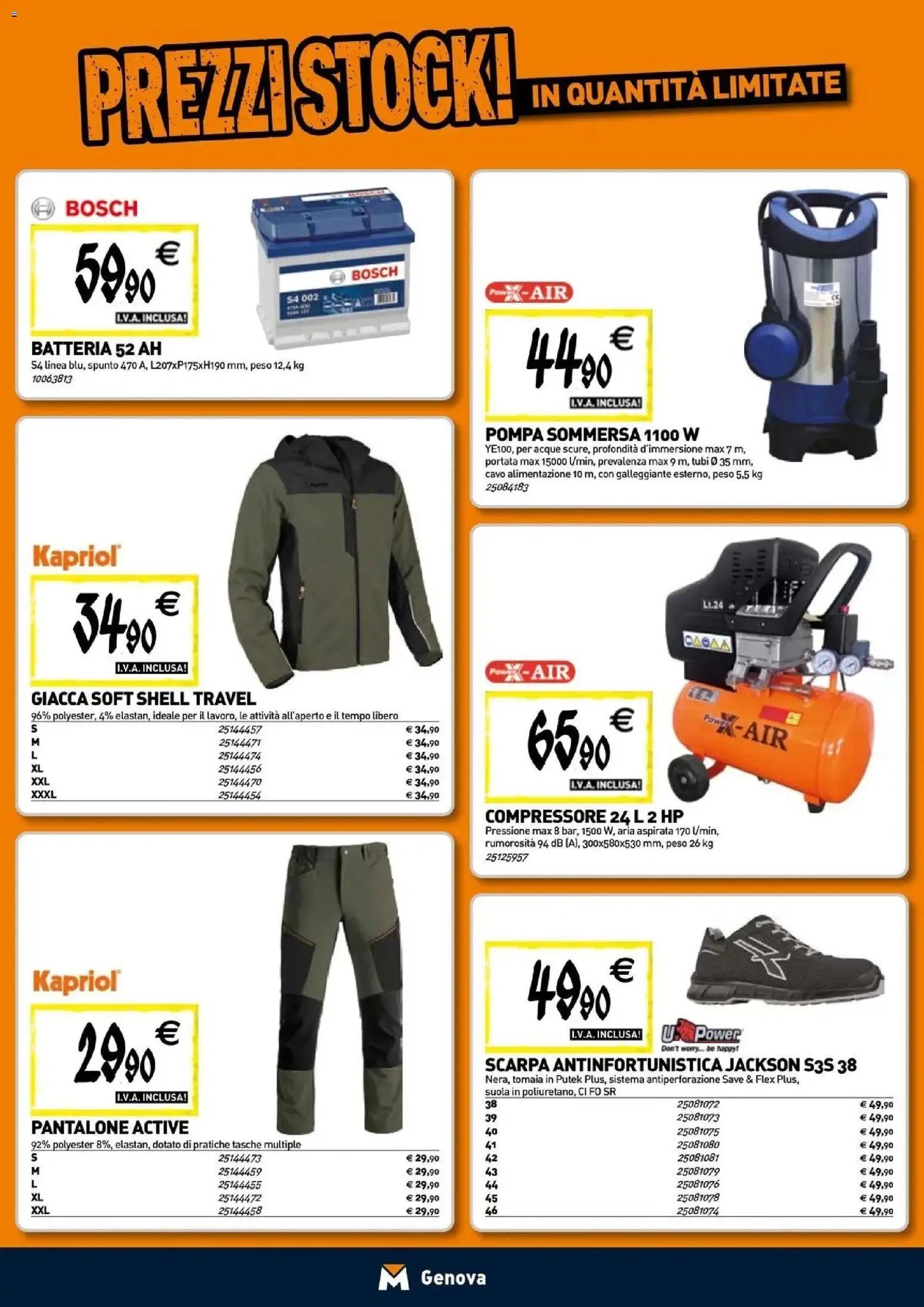 TECNOMAT - Straordinari prezzi stock!