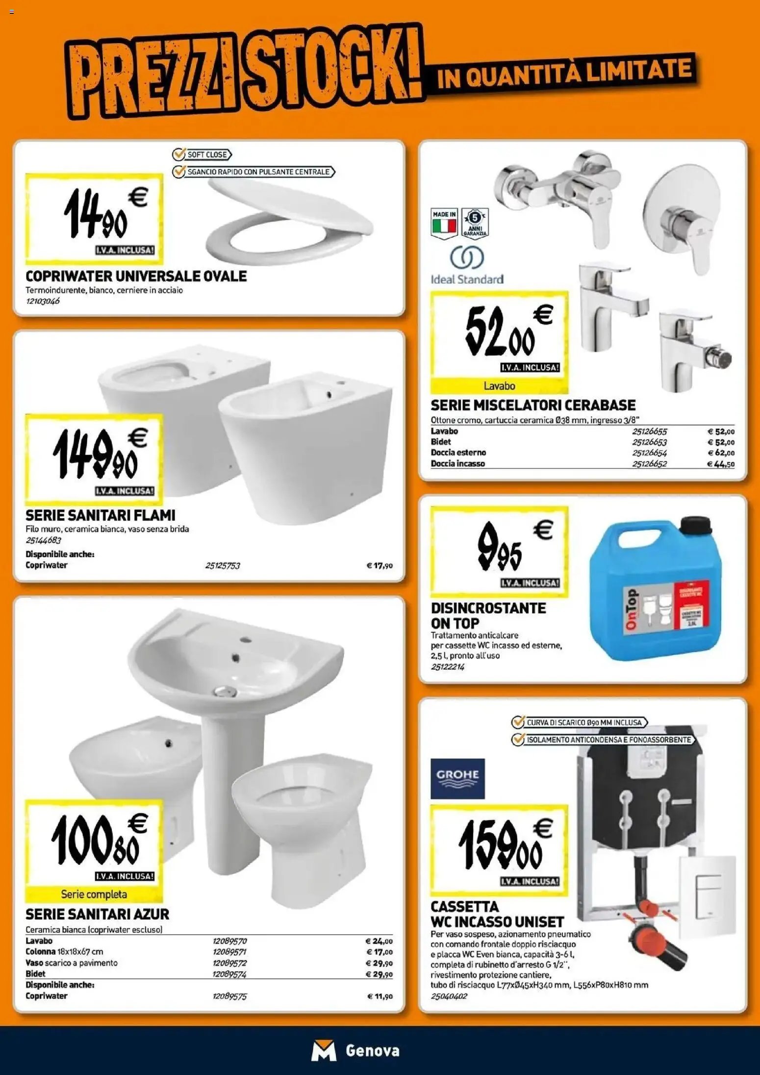TECNOMAT - Straordinari prezzi stock!