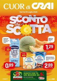 CRAI volantino Cuor di Crai Valmontone