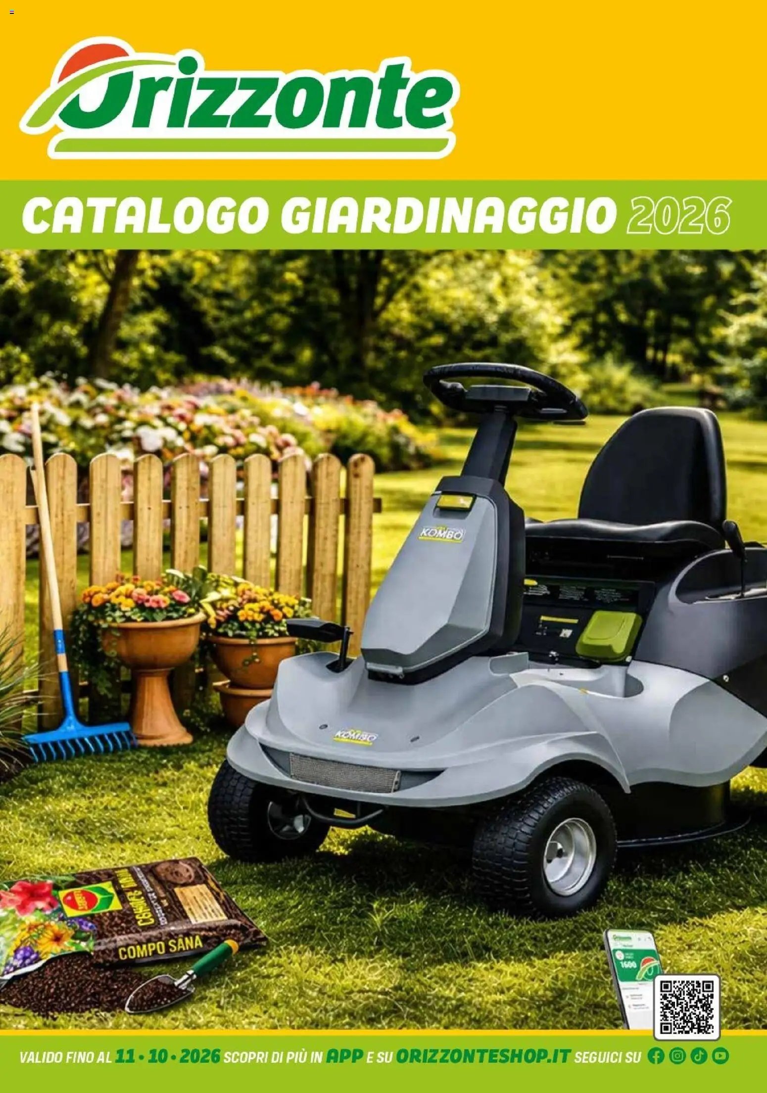 Orizzonte volantino Giardinaggio (2026-04-10 - 2026-10-11)