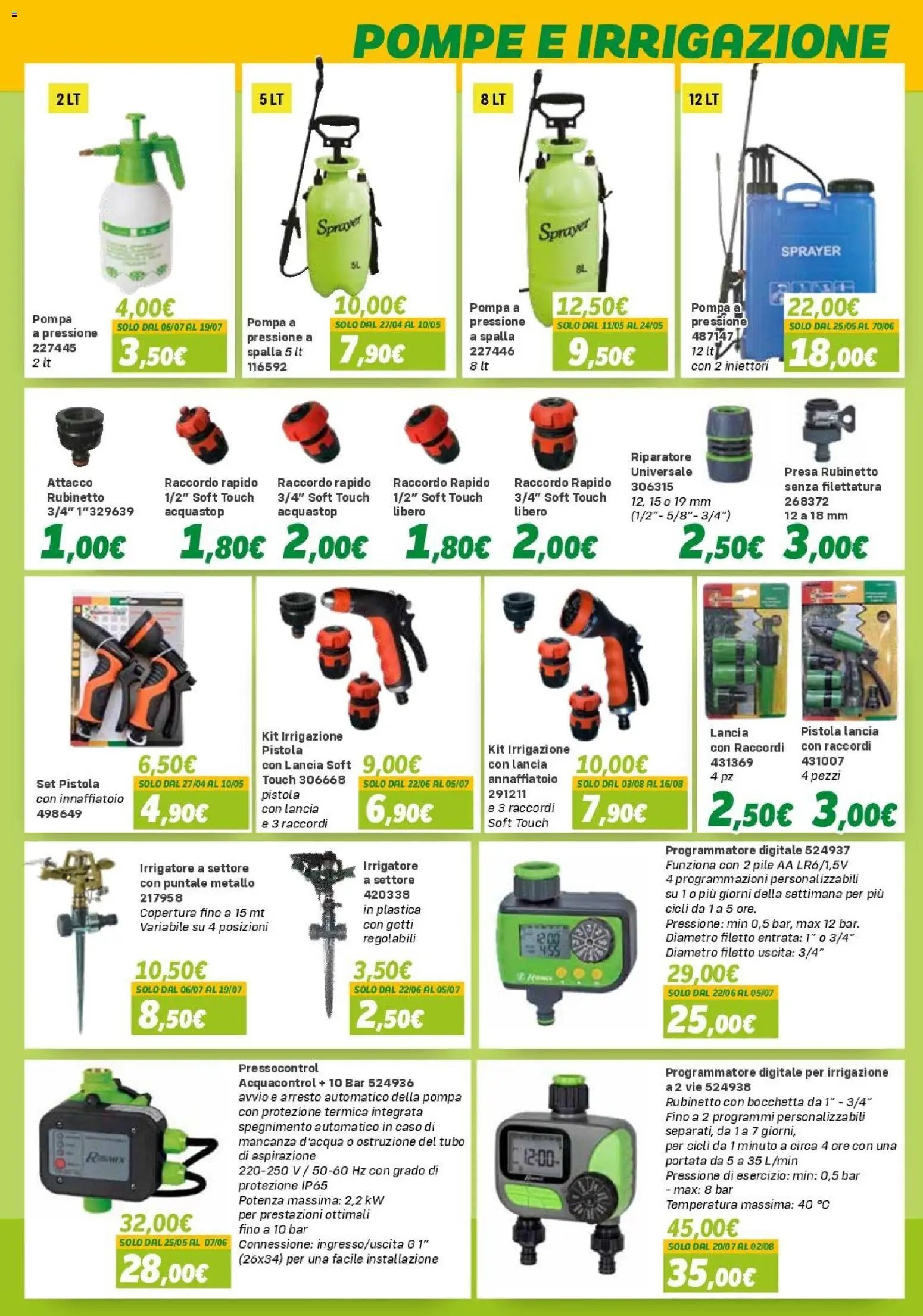 Orizzonte volantino Giardinaggio (2026-04-10 - 2026-10-11)