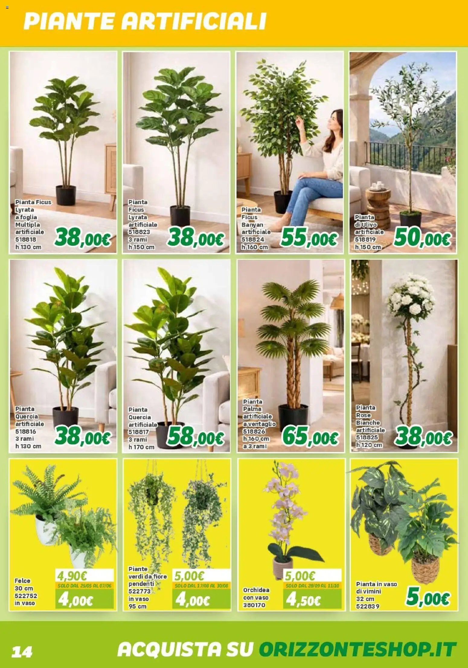 Orizzonte volantino Giardinaggio (2026-04-10 - 2026-10-11)