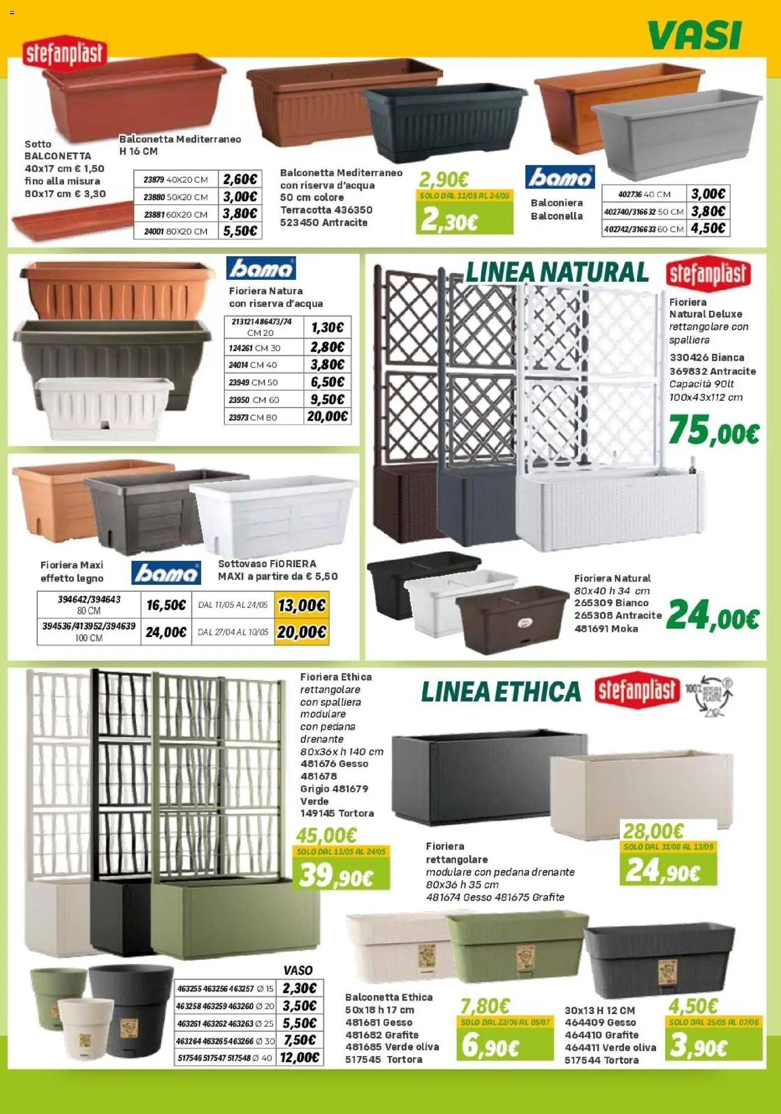 Orizzonte volantino Giardinaggio (2026-04-10 - 2026-10-11)