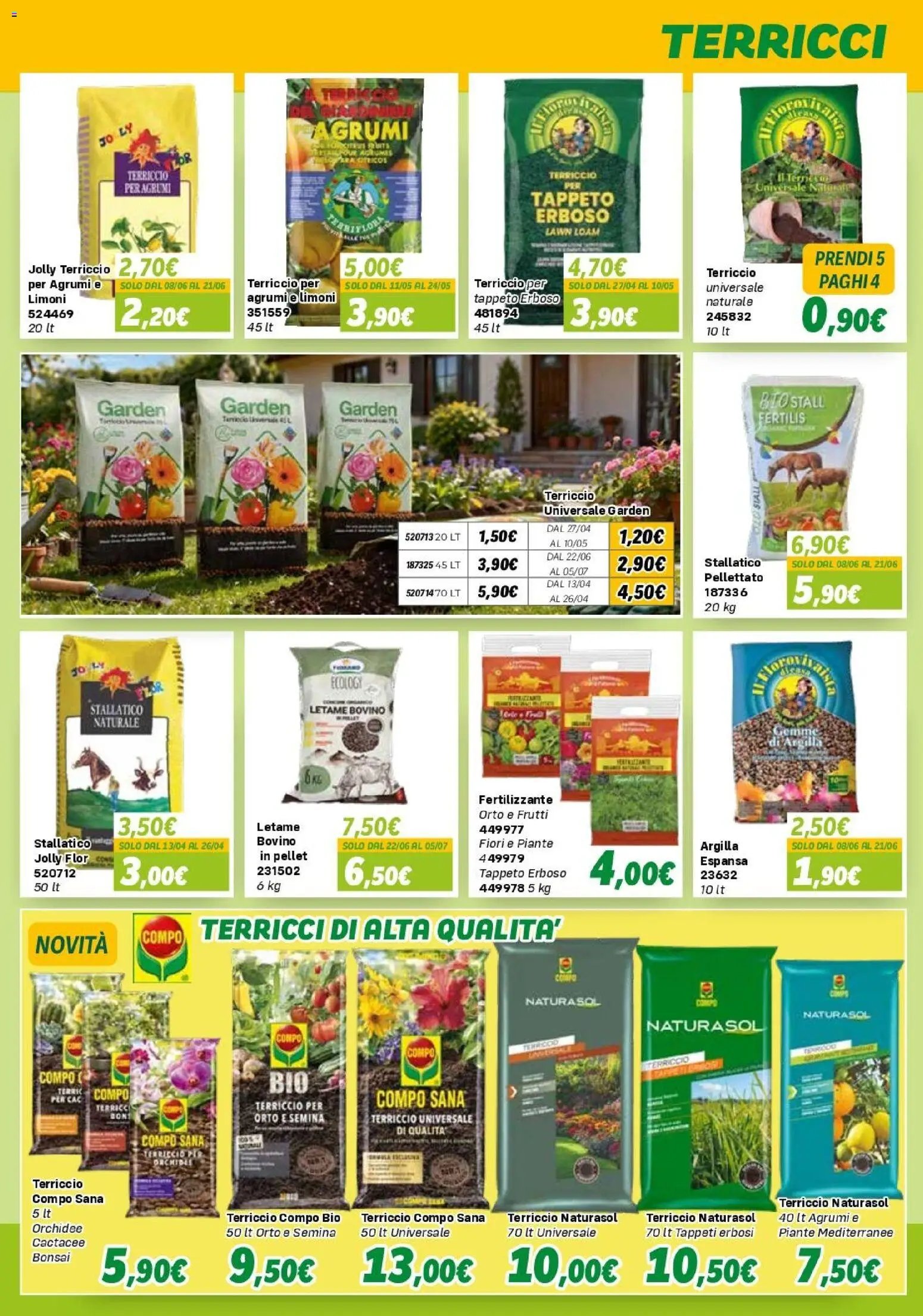 Orizzonte volantino Giardinaggio (2026-04-10 - 2026-10-11)