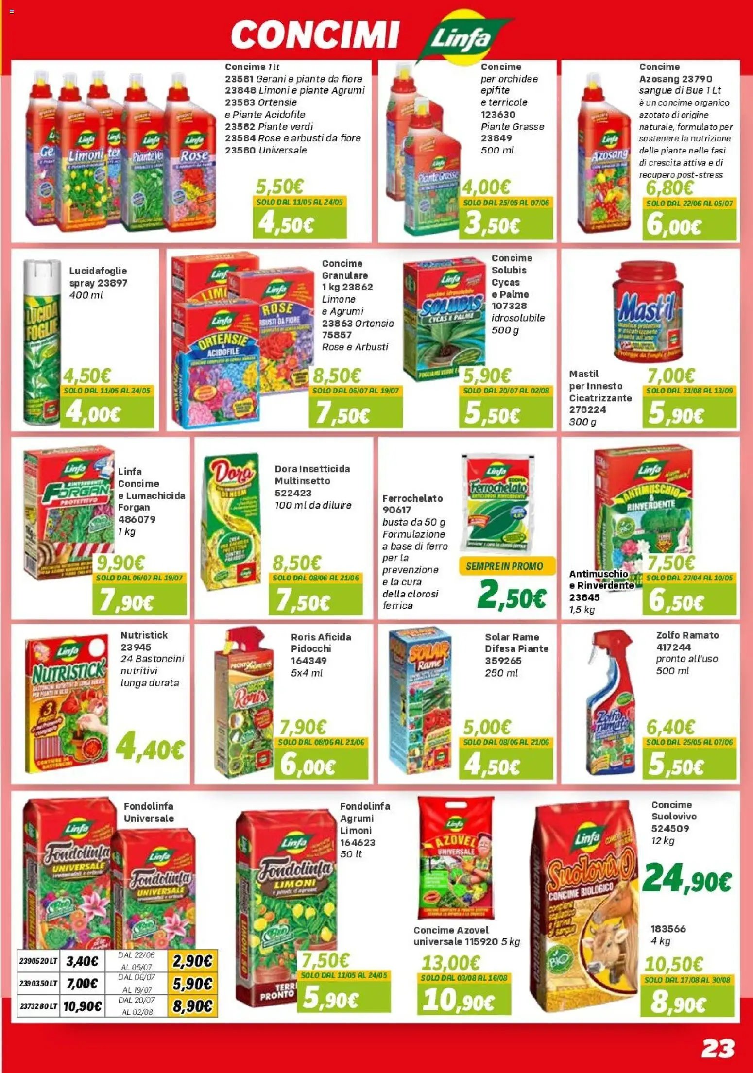 Orizzonte volantino Giardinaggio (2026-04-10 - 2026-10-11)