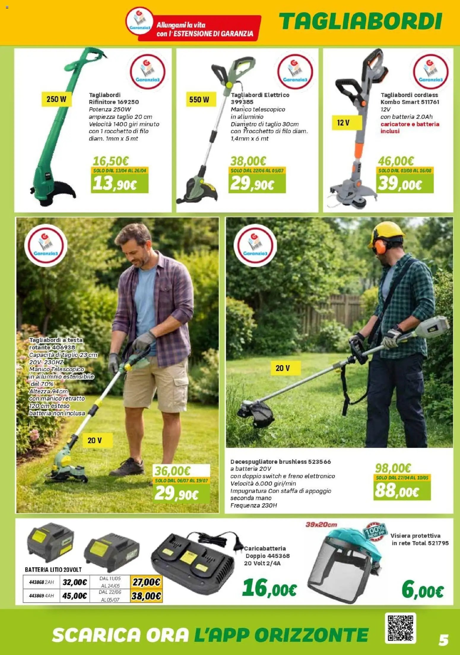Orizzonte volantino Giardinaggio (2026-04-10 - 2026-10-11)