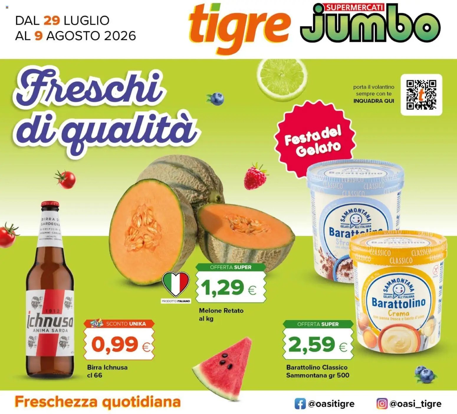 Tigre volantino Jumbo