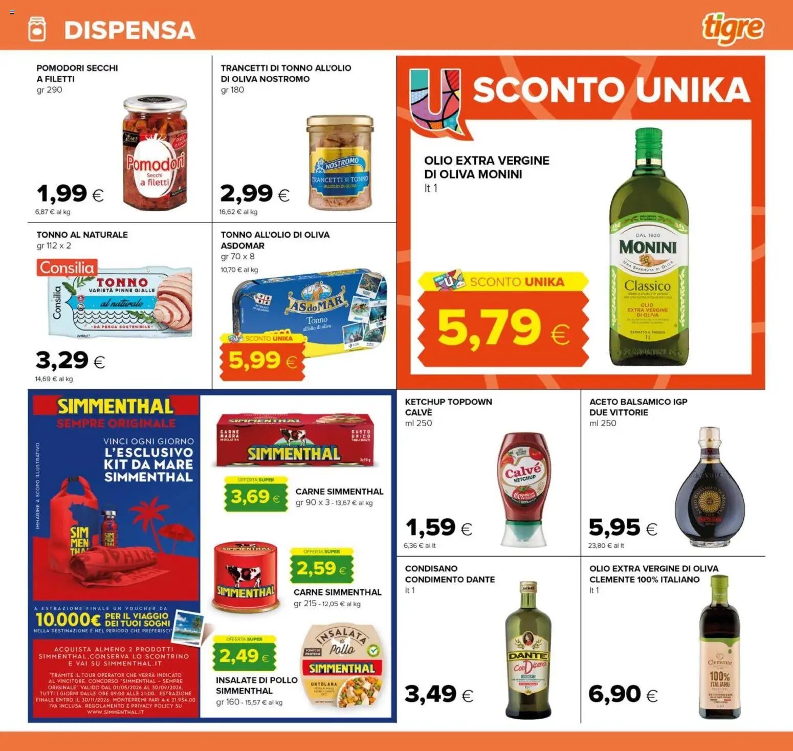 Tigre volantino Jumbo