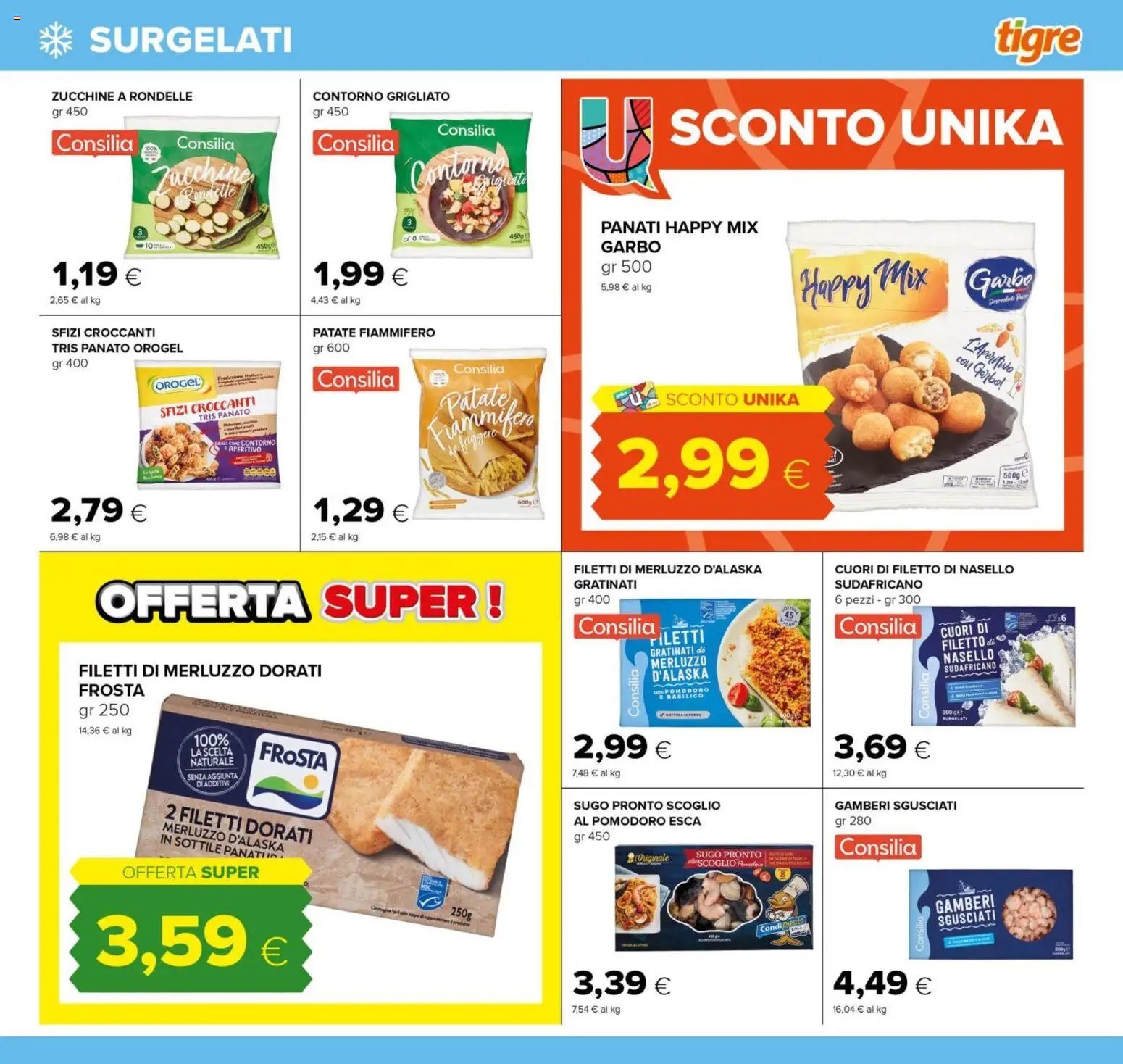 Tigre volantino Jumbo