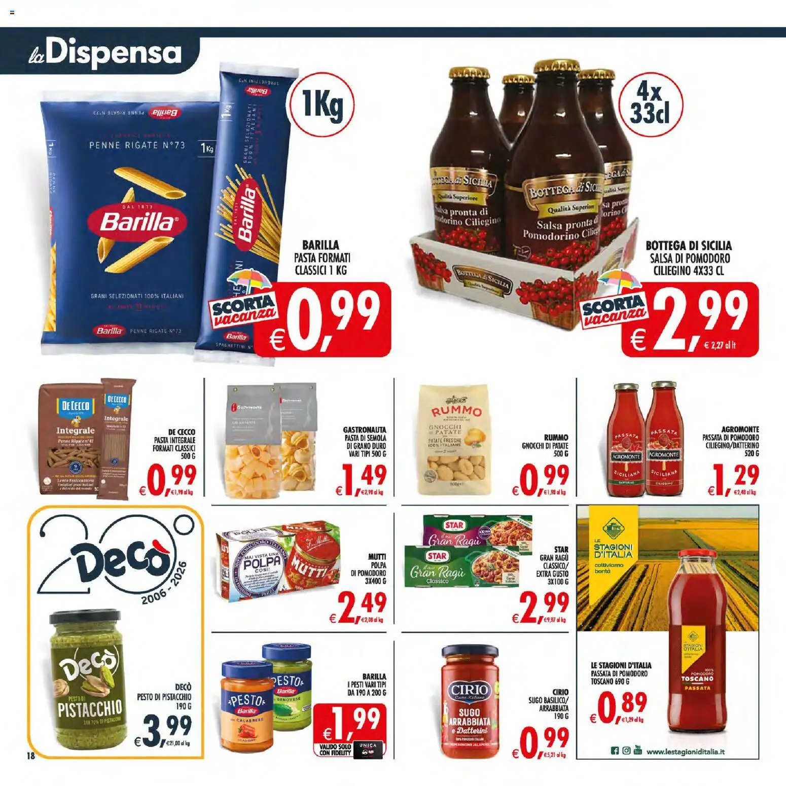 Decò volantino iperStore, Superstore Sicilia