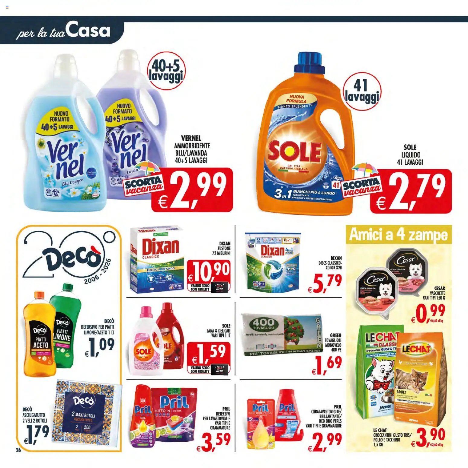 Decò volantino iperStore, Superstore Sicilia