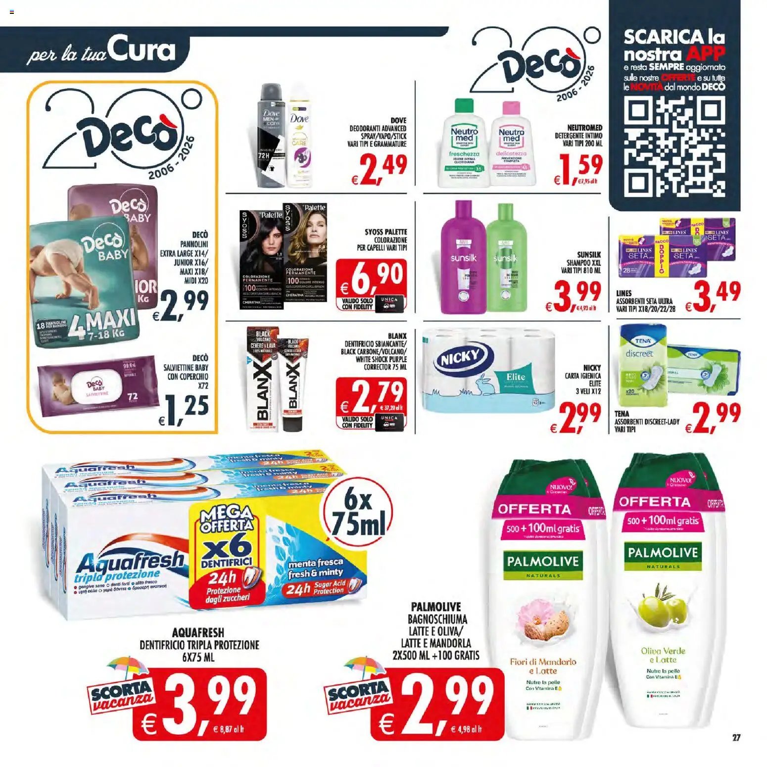 Decò volantino iperStore, Superstore Sicilia