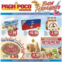 Paghi Poco volantino