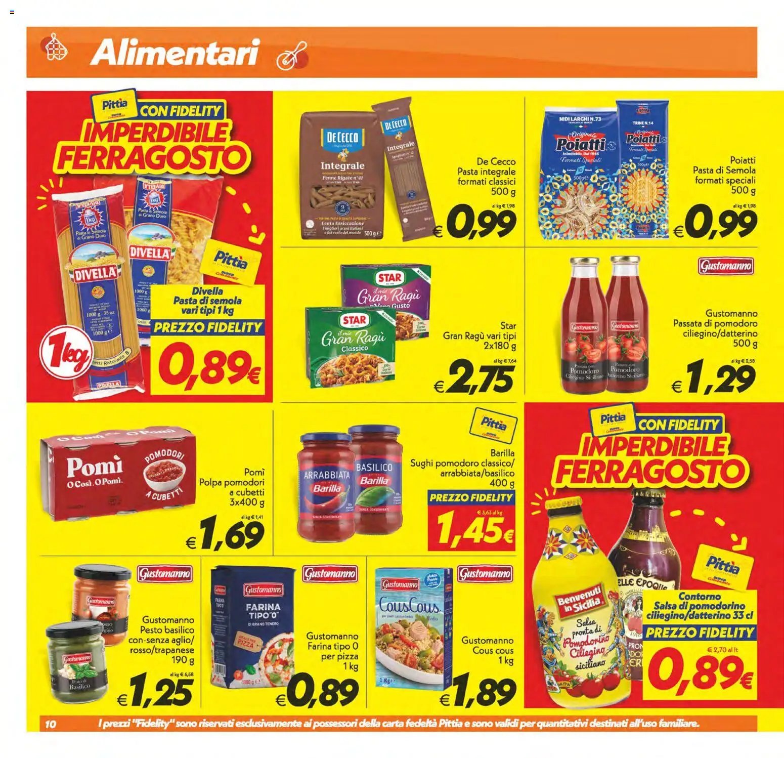 SuperConveniente volantino Catania, Misterbianco