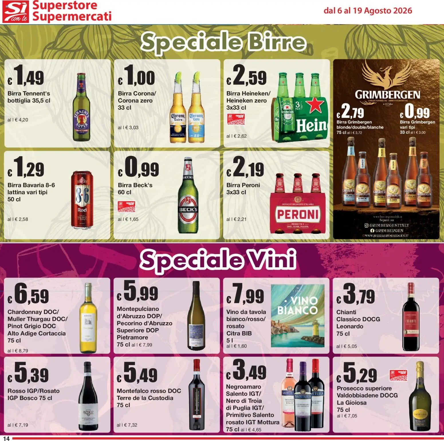Sì con Te volantino Abruzzo