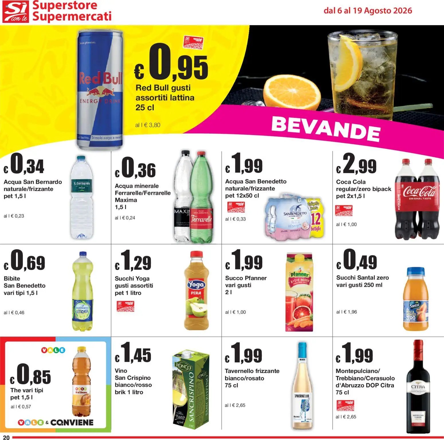 Sì con Te volantino Abruzzo
