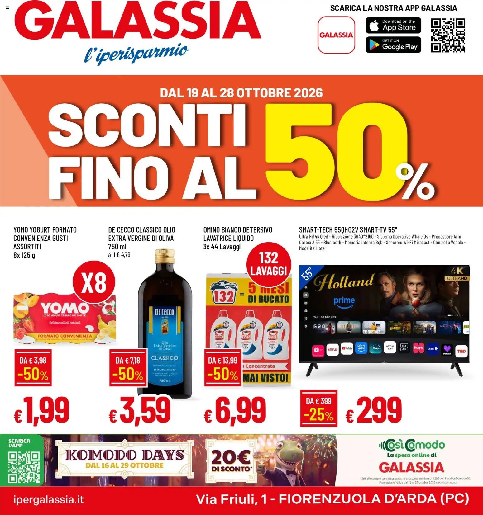 Galassia volantino