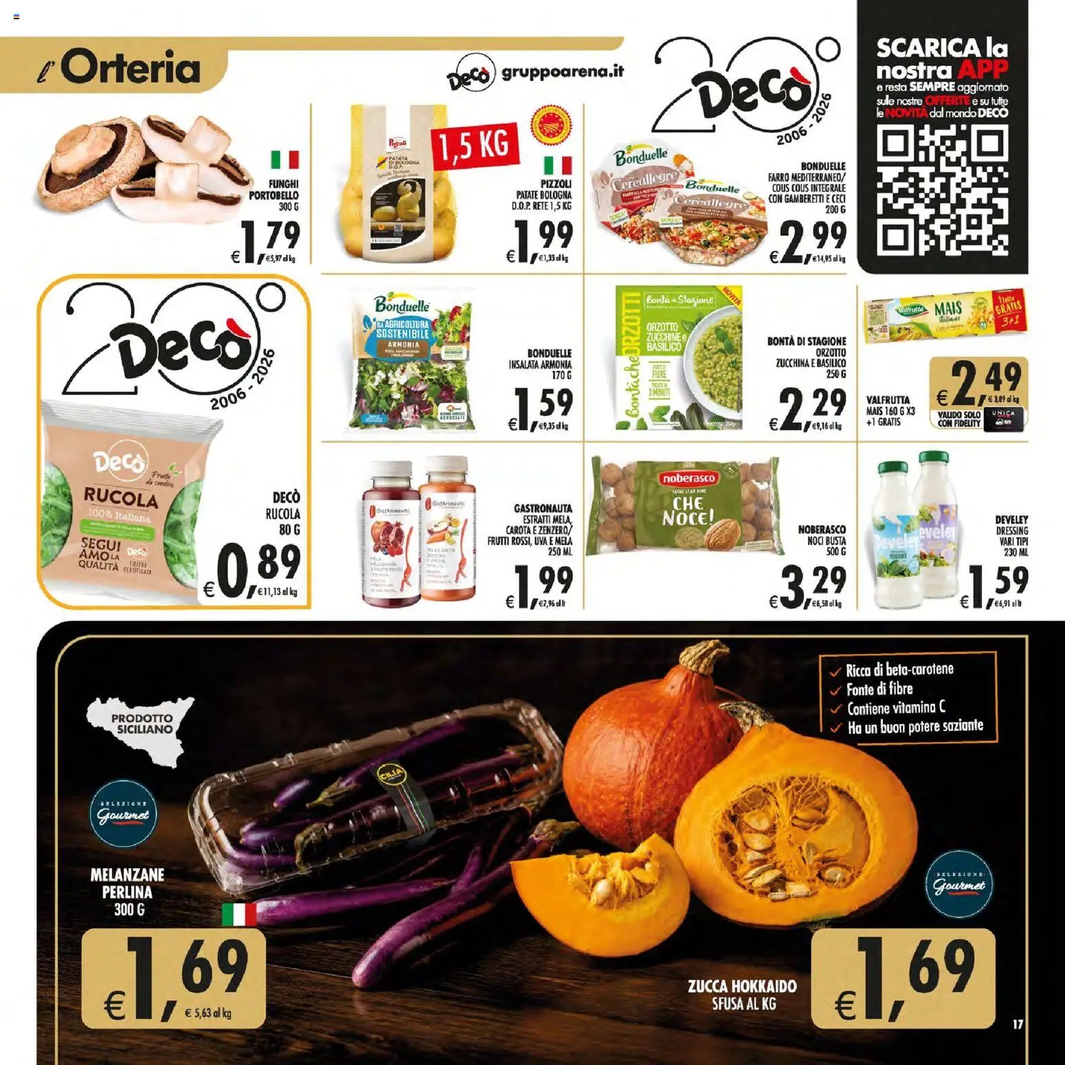 Decò volantino Gourmet Sicilia