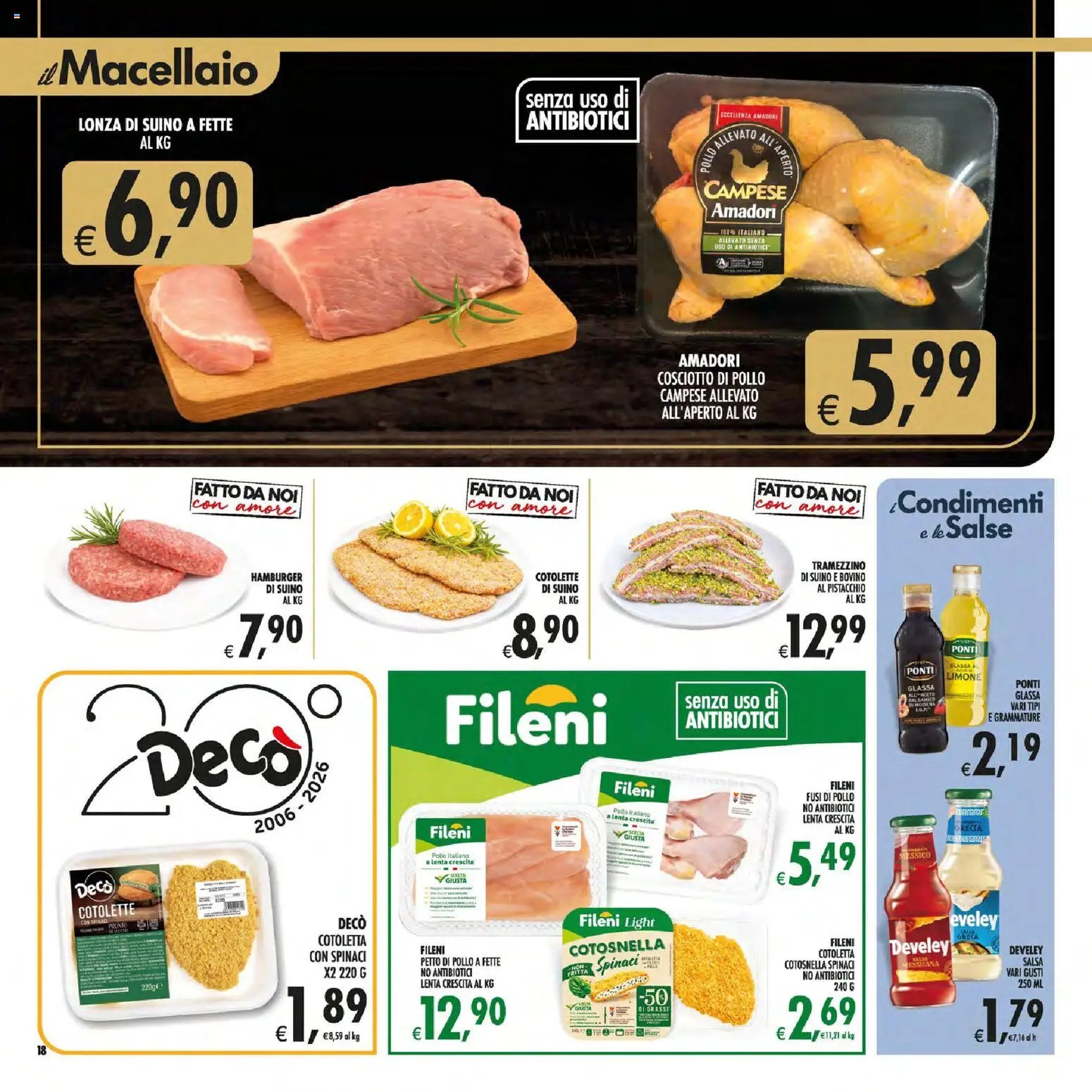 Decò volantino Gourmet Sicilia