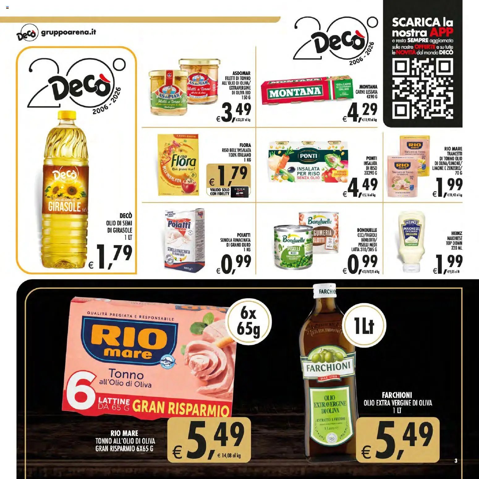 Decò volantino Gourmet Sicilia