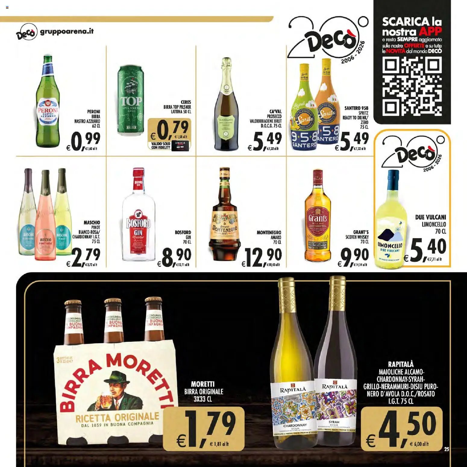 Decò volantino Gourmet Sicilia