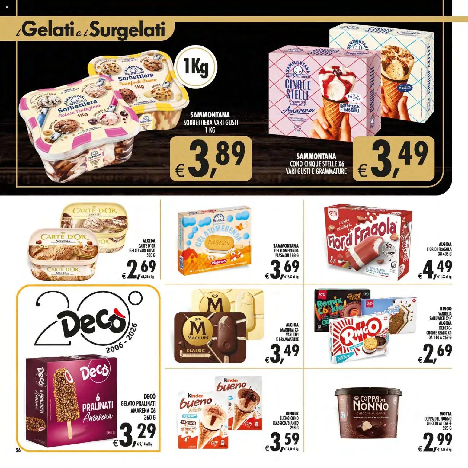 Decò volantino Gourmet Sicilia