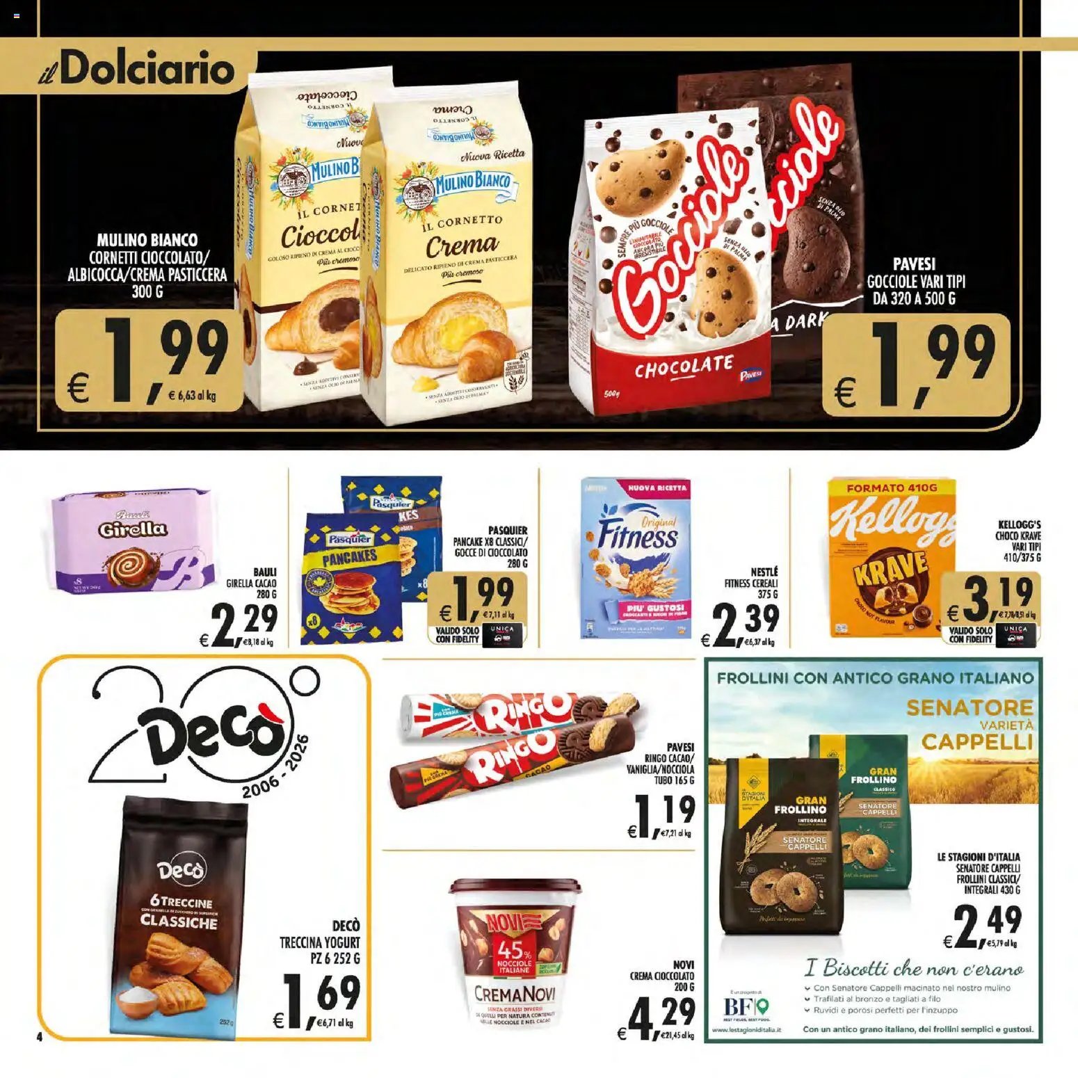 Decò volantino Gourmet Sicilia