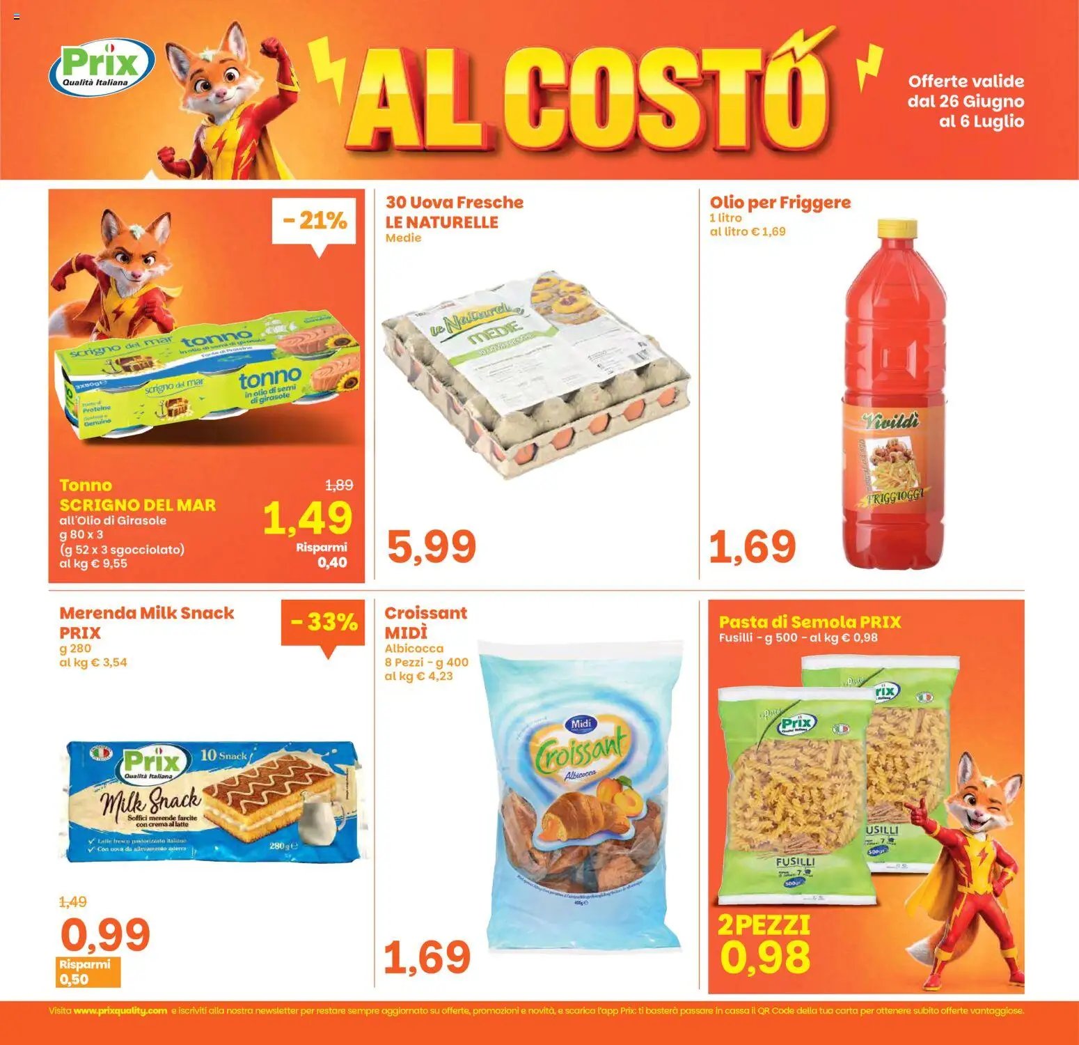 Prix volantino