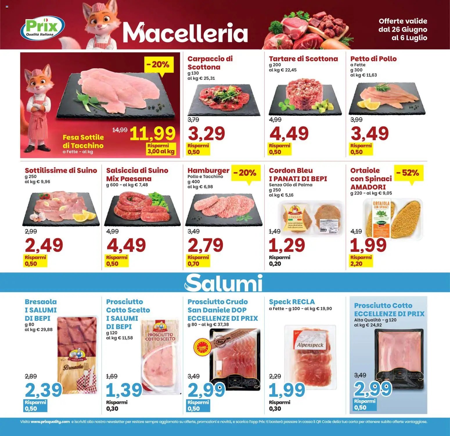 Prix volantino