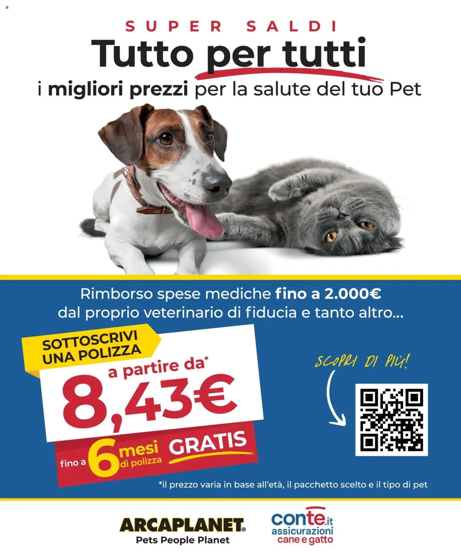 Arcaplanet volantino (2026-05-07 - 2026-05-27)