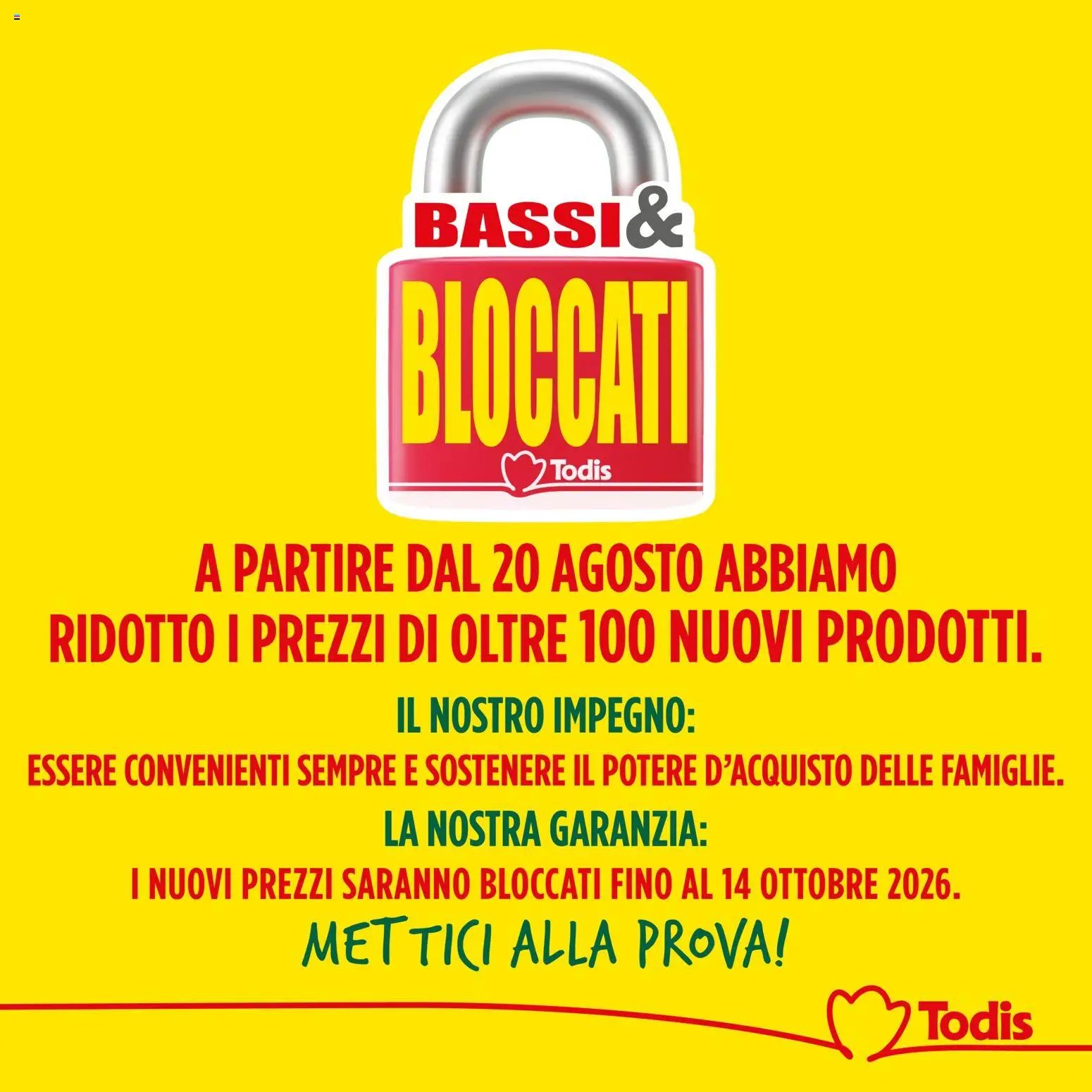 Todis volantino Bassi & Bloccati