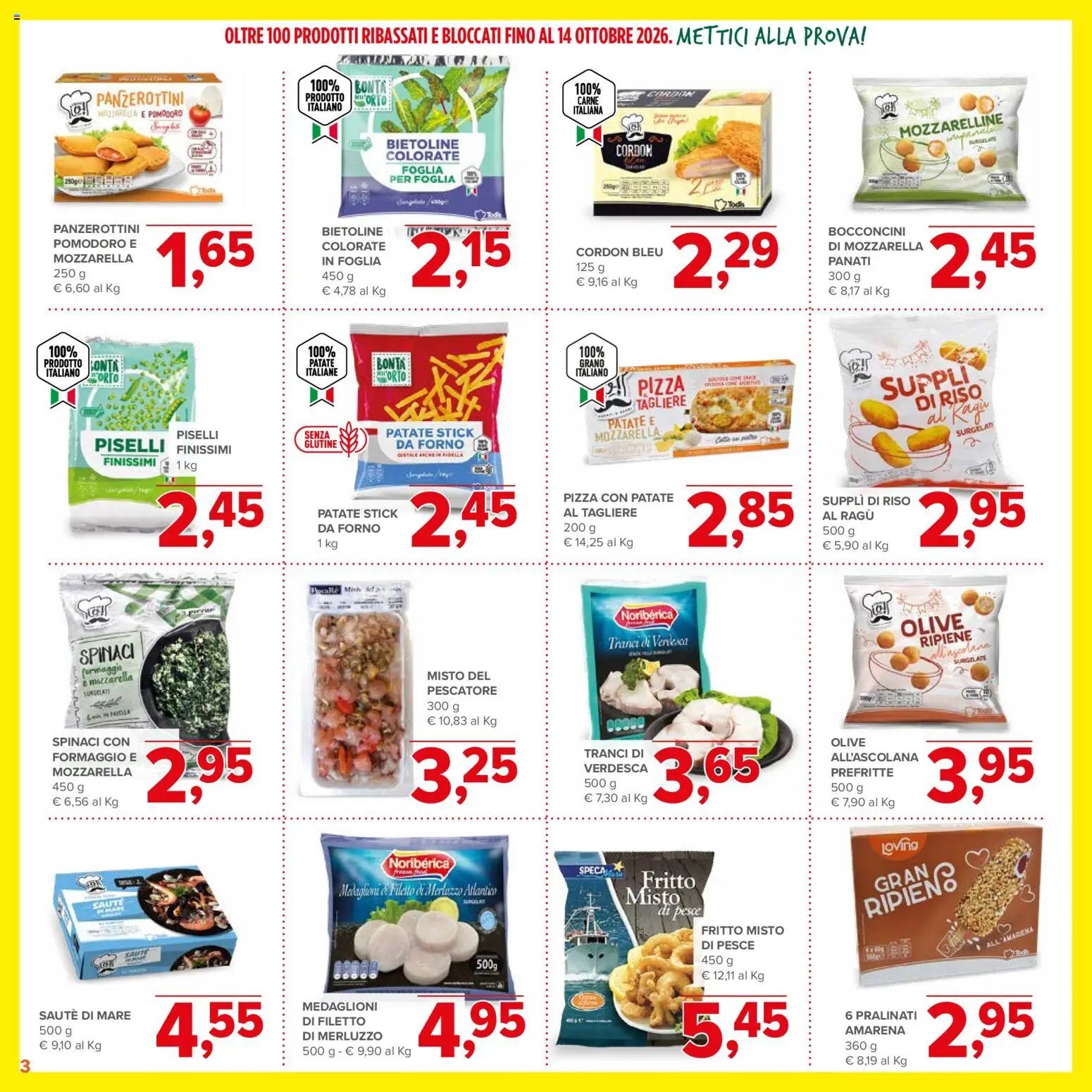 Todis volantino Bassi & Bloccati