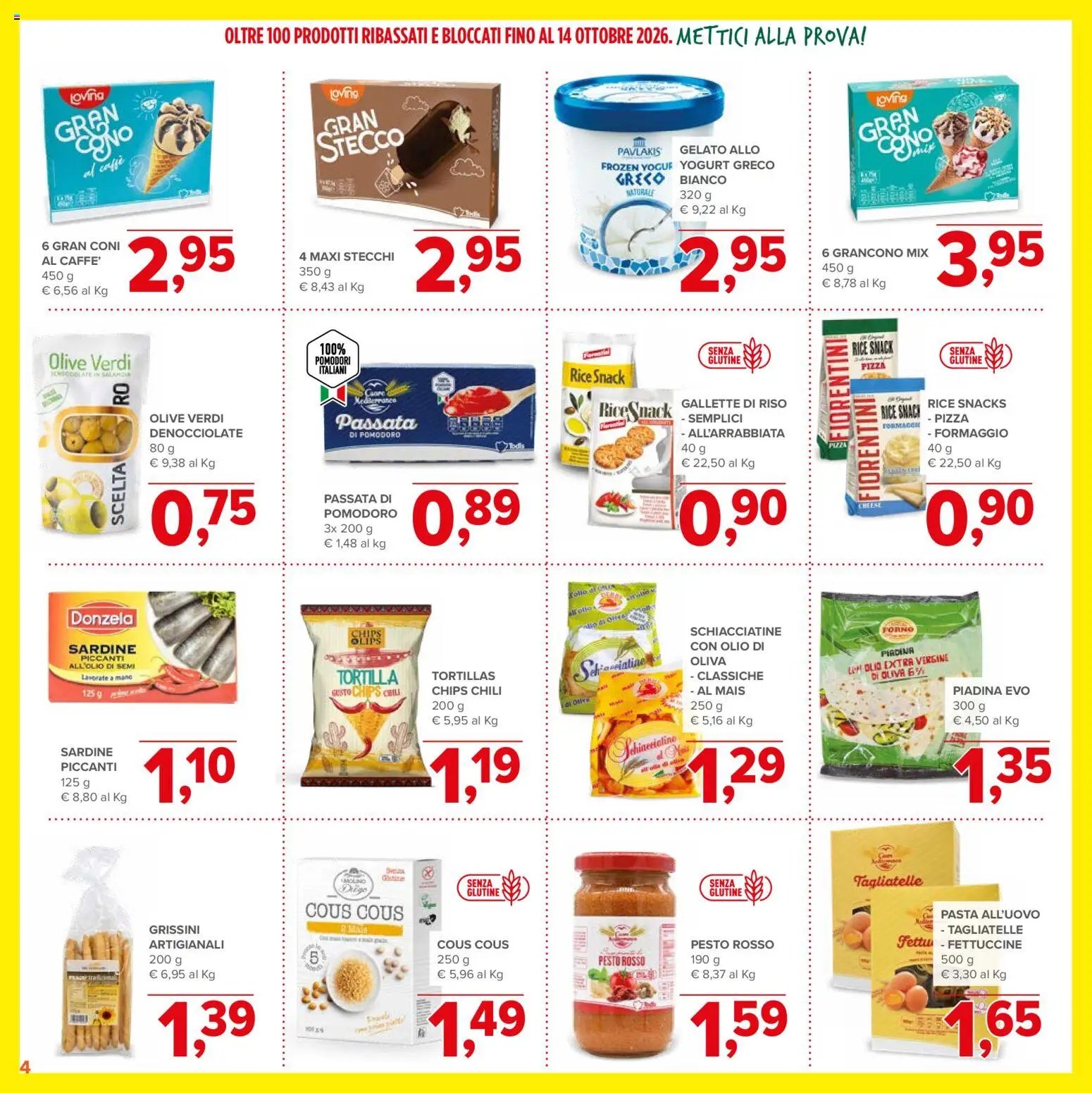 Todis volantino Bassi & Bloccati