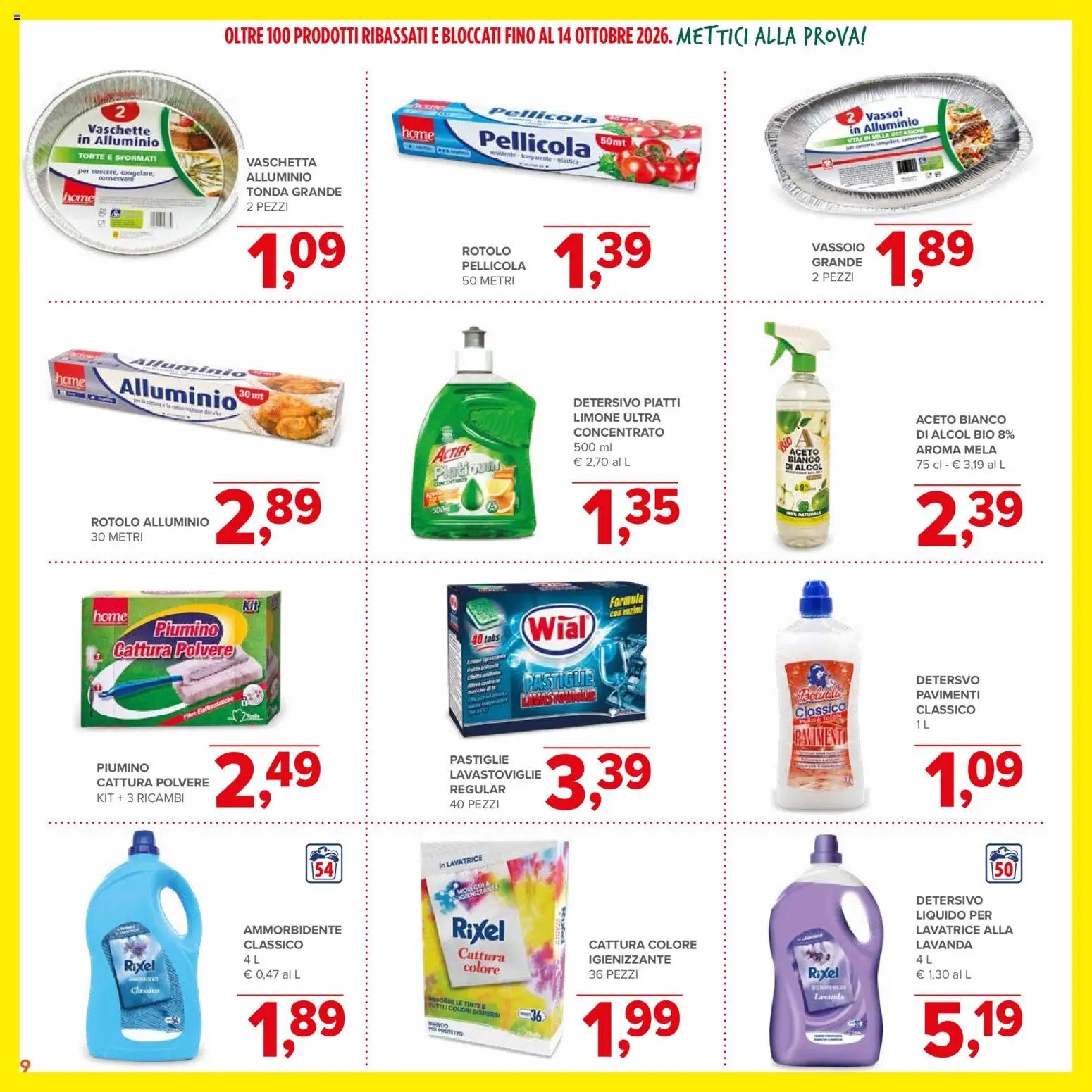 Todis volantino Bassi & Bloccati