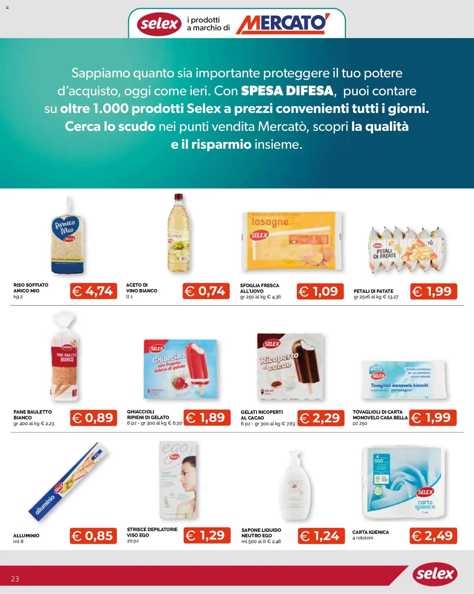 Mercatò volantino Extra