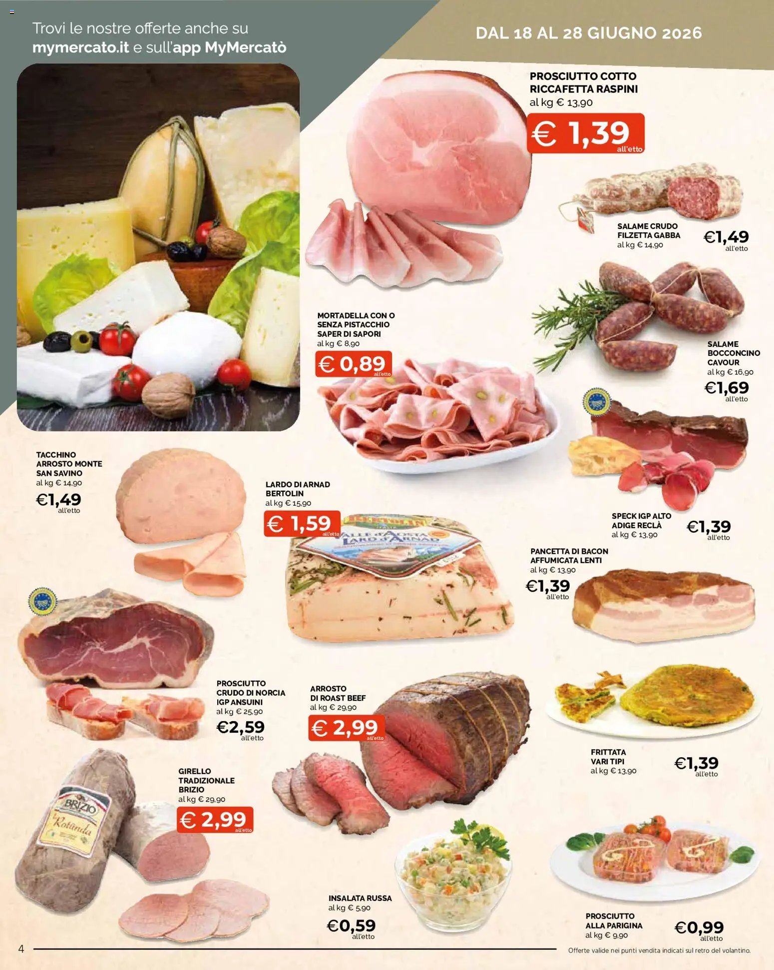 Mercatò volantino Extra