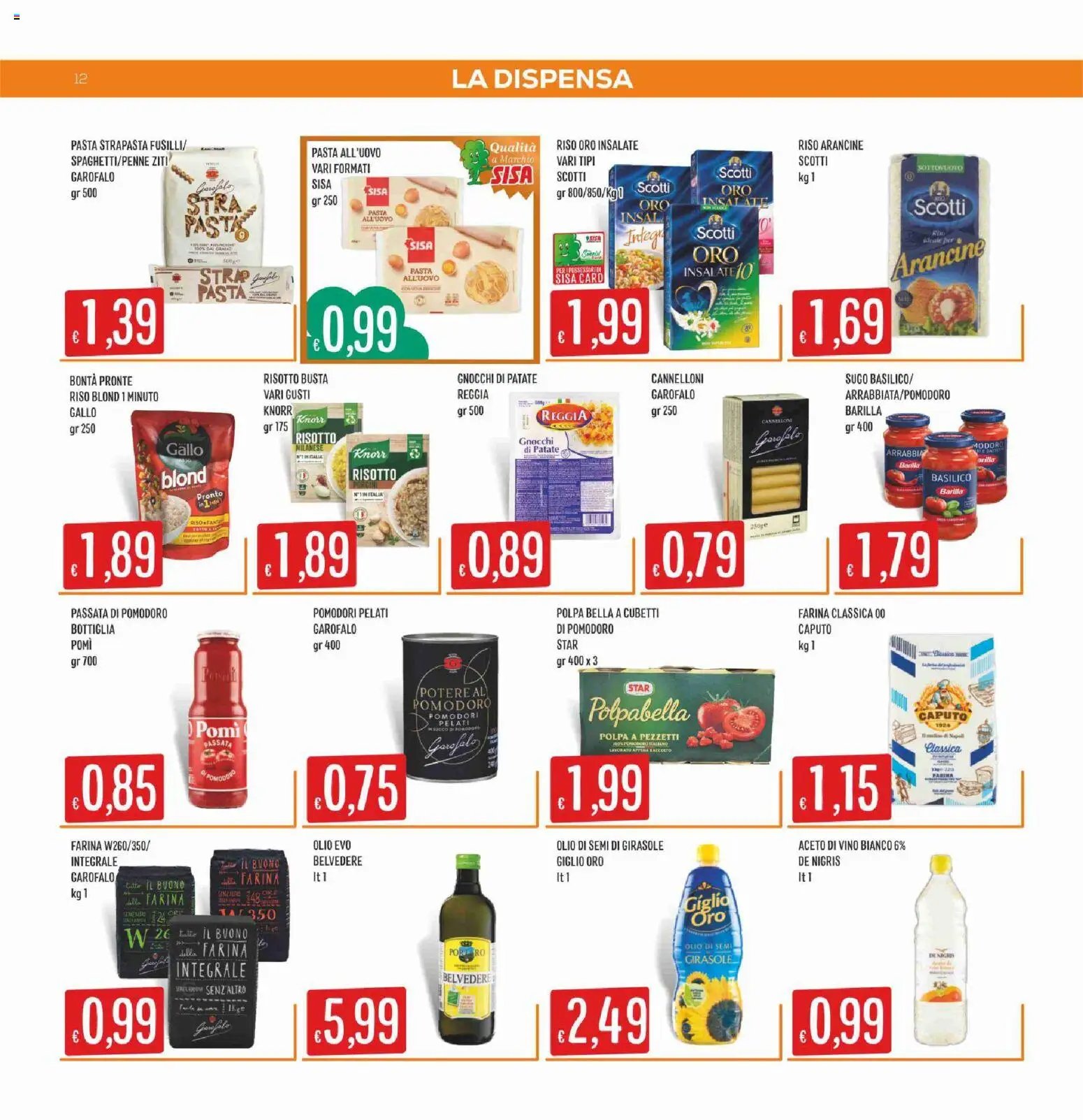 SISA volantino Mercadò
