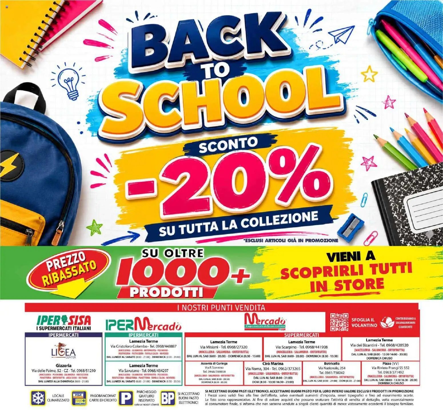 SISA volantino Mercadò