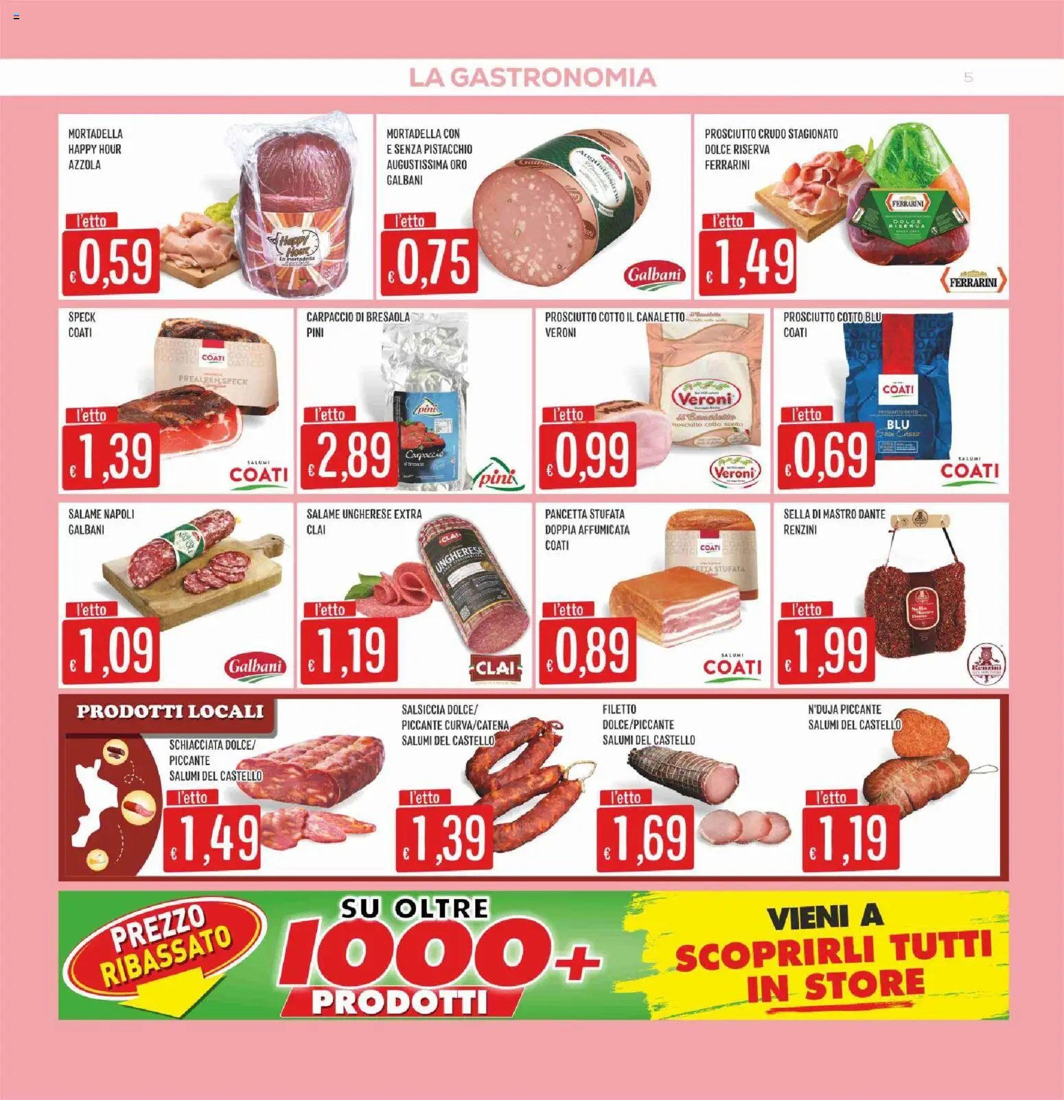 SISA volantino Mercadò